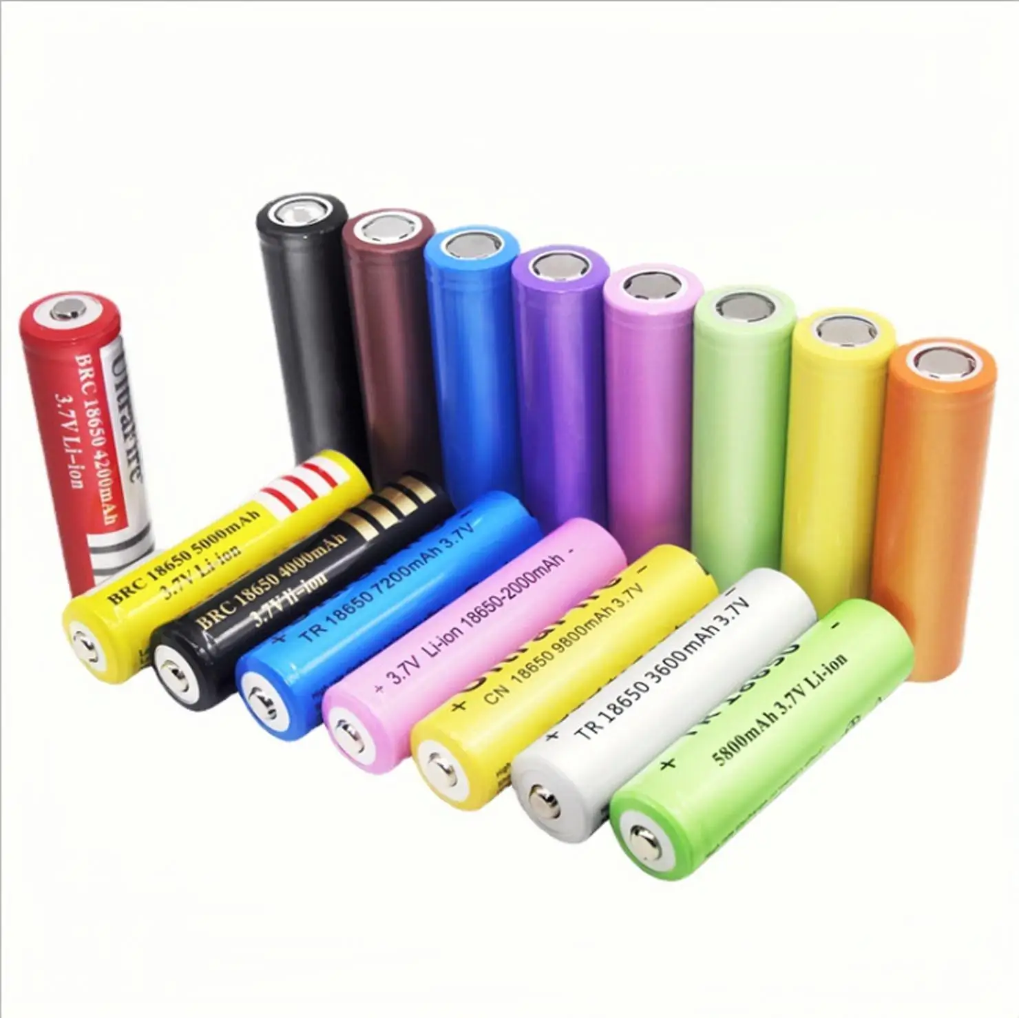 Rechargeable Lithium Ion Battery 3.7V 2600Mah Li Ion Batteries High Discharge 5C Cell For Consumer Electronics