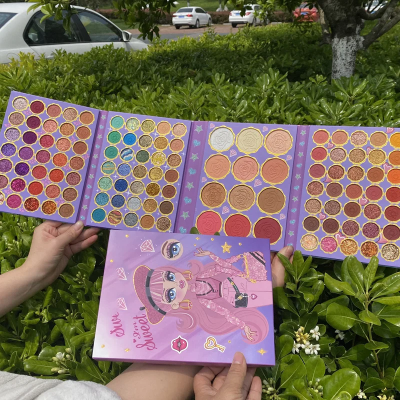 Bella Ultramo Eyeshadow Pallet Glitter Makeup Matte 117color Eye Shadow High Pigmented Palette Maquillage Paleta De Sombra