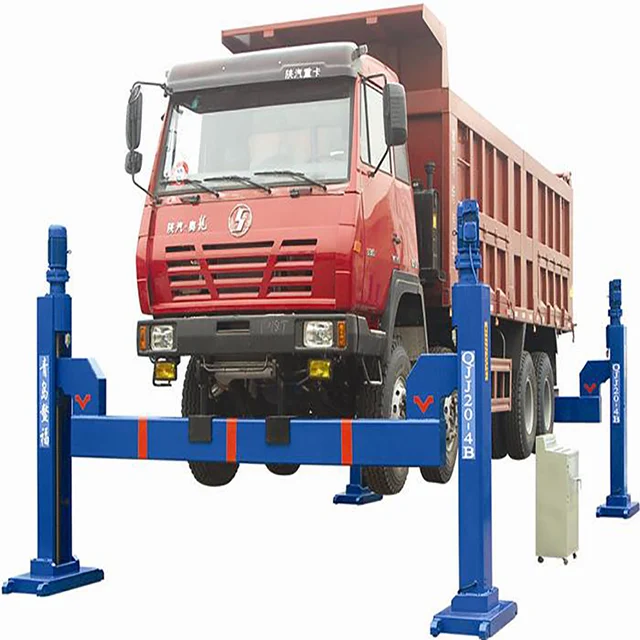 AOFU movable 4 POST  ELECTRIC MECHANICAL BEAM LIFT 30 T  40 TONS LIFTER