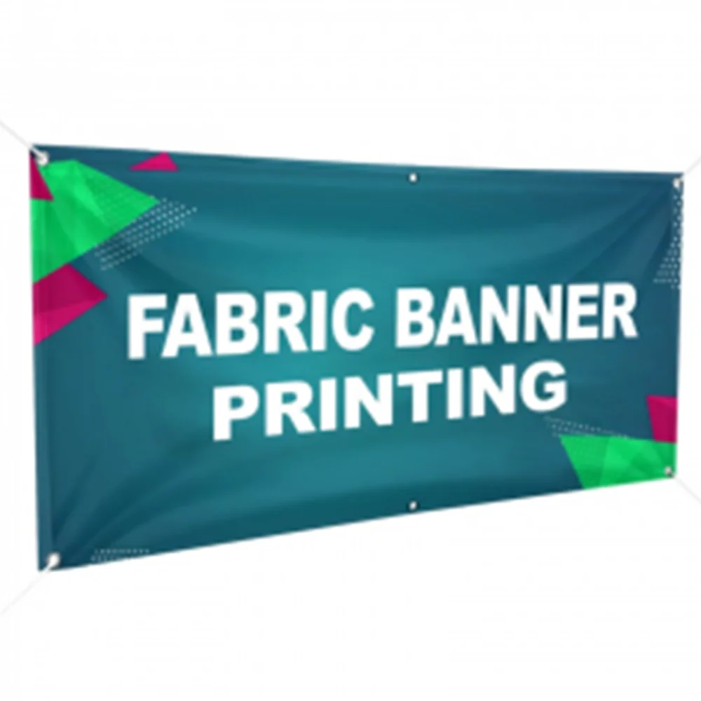 Big Advertising Banners Print OEM Graphic Large Fabric Backdrop Banner Printing for Wall Mounted