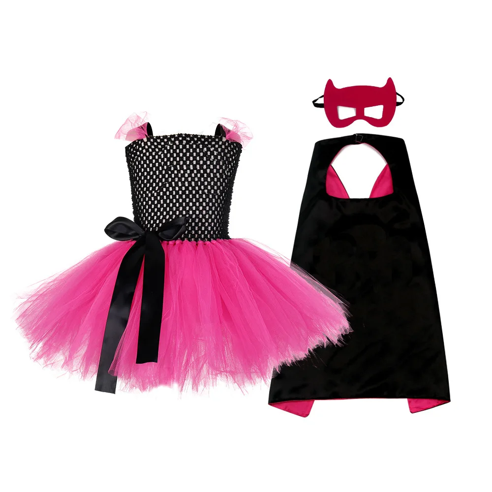 
Halloween Costumes Children Clothing European American Girls Dresses Play Hero Suits 