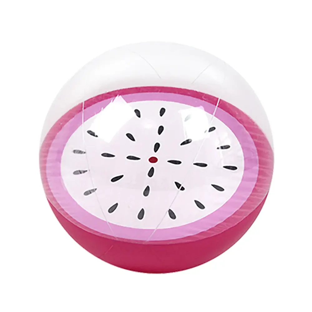 Inflatable Fruit Ball Dragon Fruit Watermelon Orange Inflatable Ball PVC Beach Ball