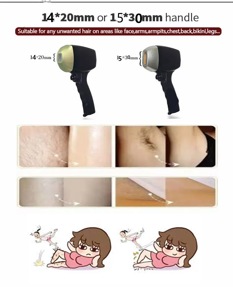 Portable diode laser hair removal New Laser Hair Removal Machine Diode Laser 755 808 1064  for Skin Treatment