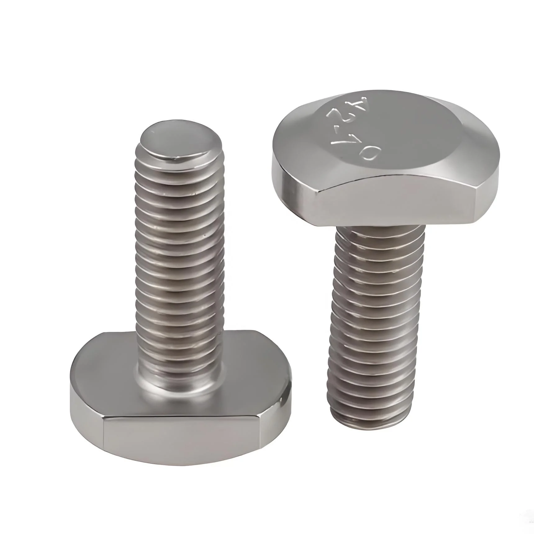 Black Galvanized HDG A307 Sector Liner Bolt Carbon Steel Full Thread Square Head Bucket Bolt