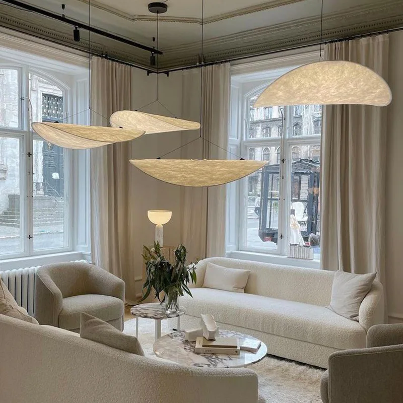Modern fabric chandelier chandeliers & pendant lights led chandelier
