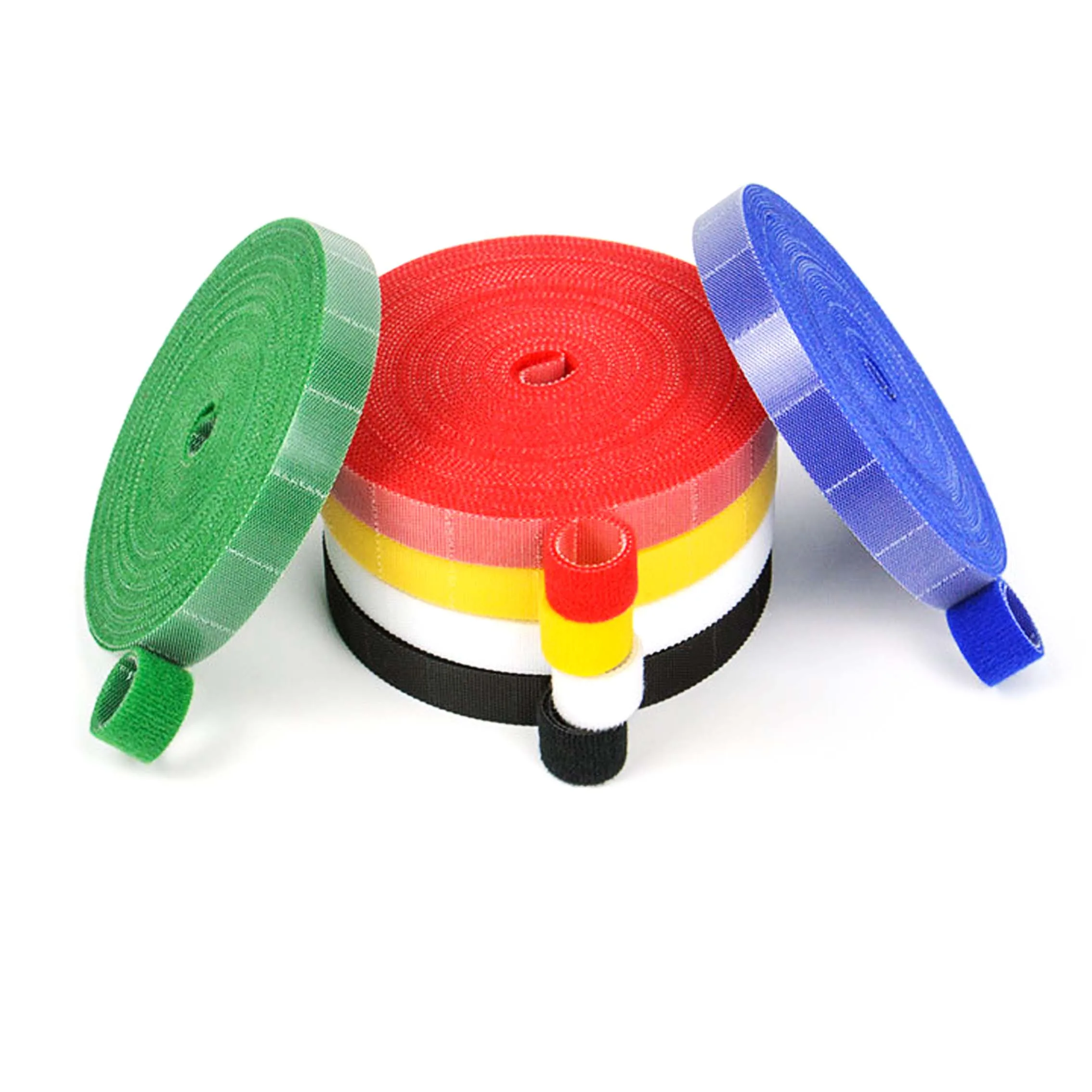 double side hook and loop fastener tape easy to tear off back to back hook and loop cable ties