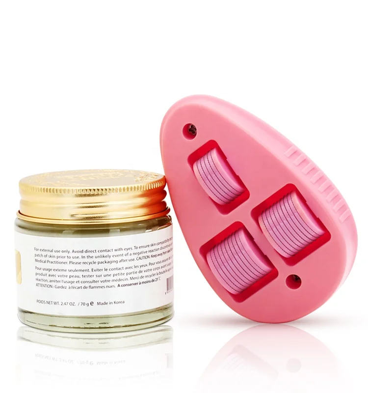 2 in 1 Stretch Mark Removal Intense Treatment Kit with Derma roller Wide and Stretch Mark Repair Cream