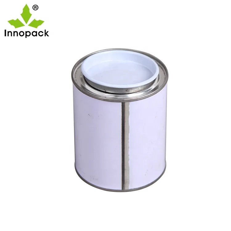 Cheap round metal tin can printing available for paint