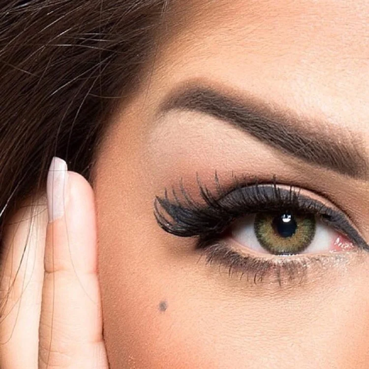 Hot Sale High Quality Natural Sterile Green Colour Eye Contact Lenses