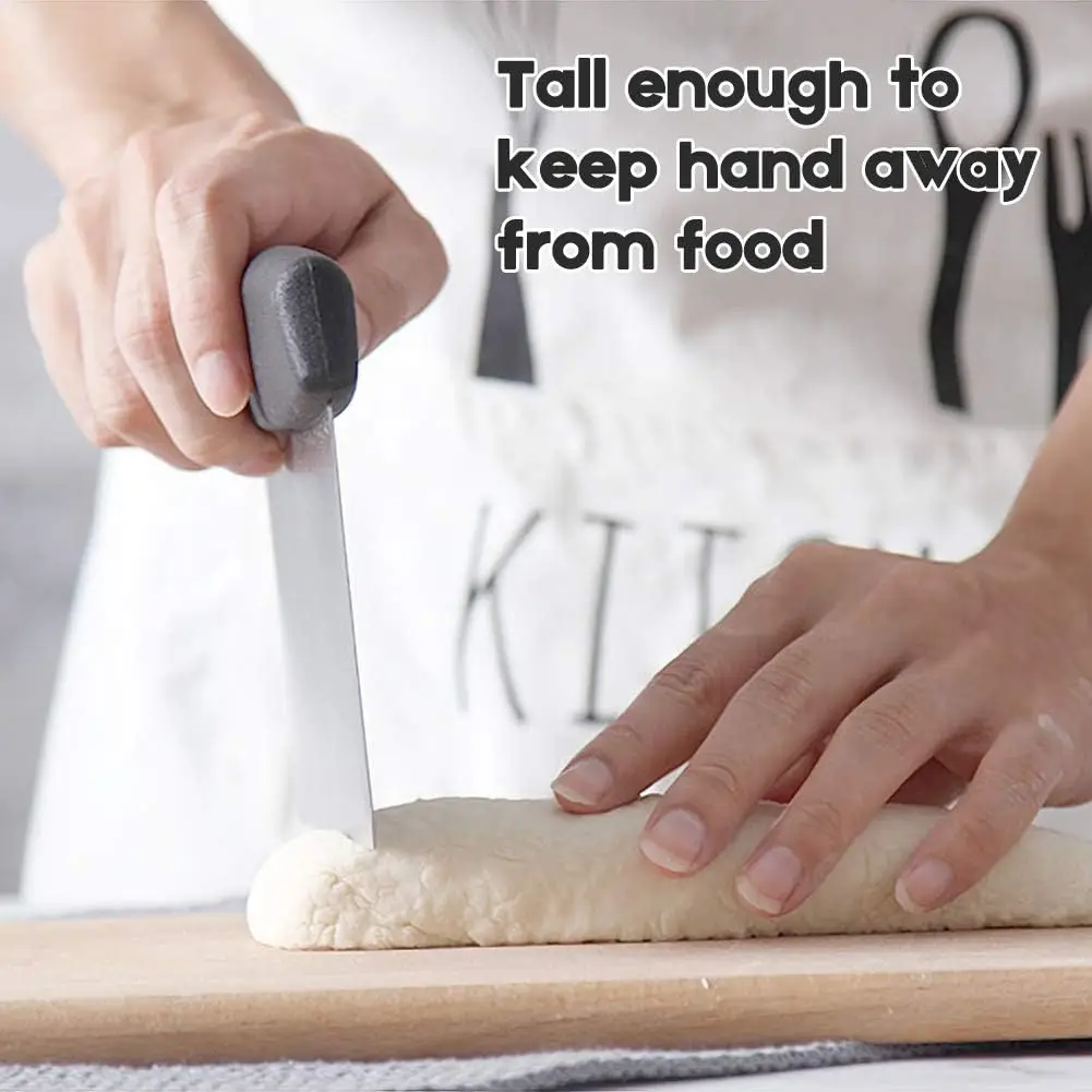 stainless steel flour scraper spatula pastry pizza cutter cheese slicer Baker