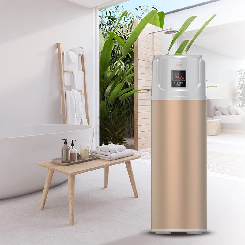 Heat Pump Hot Water Heater With 250L Storage Air Source All In One Heat Pump
