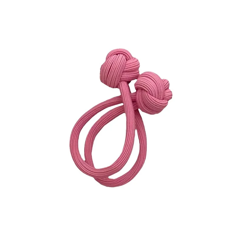 CHENGHE Chinese Knot Overstriking Hair Ties Durable Elastic Hair Bands for Women Girls Thick Hair Sceunchies