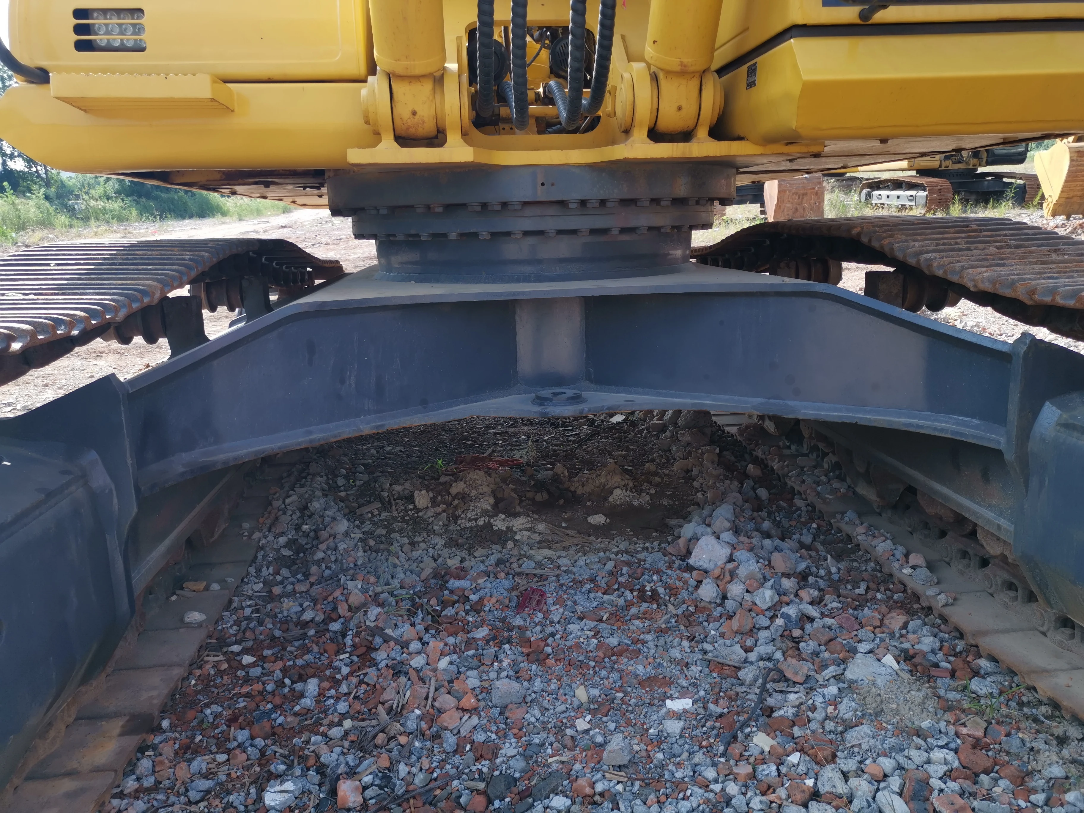 
Komatsu 40 ton usedpc400-7 crawler excavator japan original engine manufactor breaking hammer 