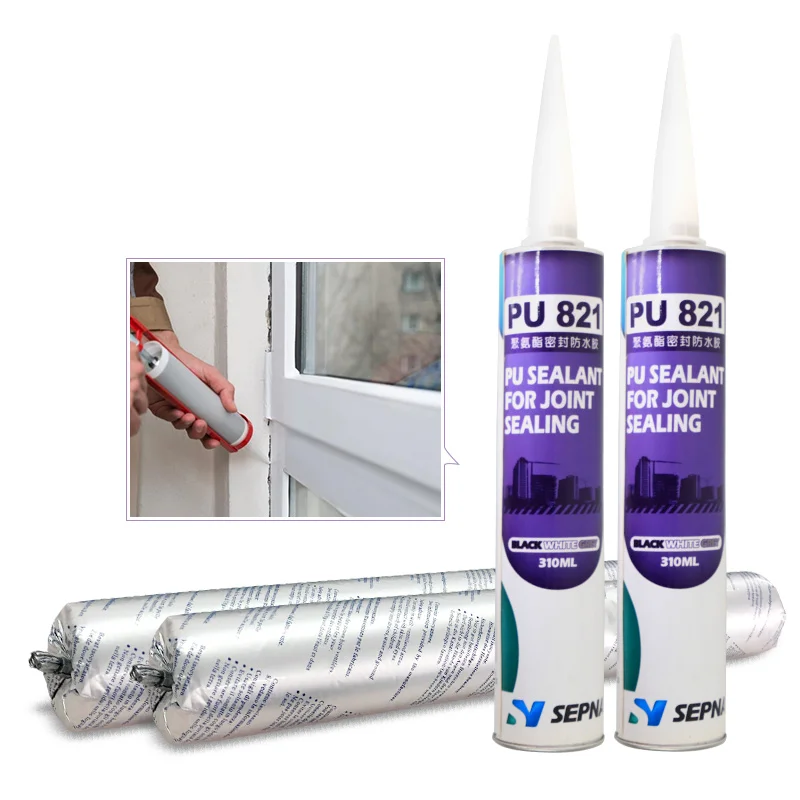 one component construction adhesive polyurethane bonding glue sealant for anti-wall airport runway plaza