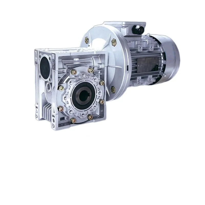 NMRV gear reducer single-stage turbine worm 380V vertical reduction motor reducer
