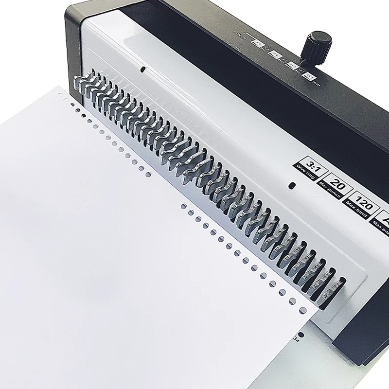 Minimum Order Quantity Manual Double Loop Perfect Binding Machine Price Binding Machine Wire