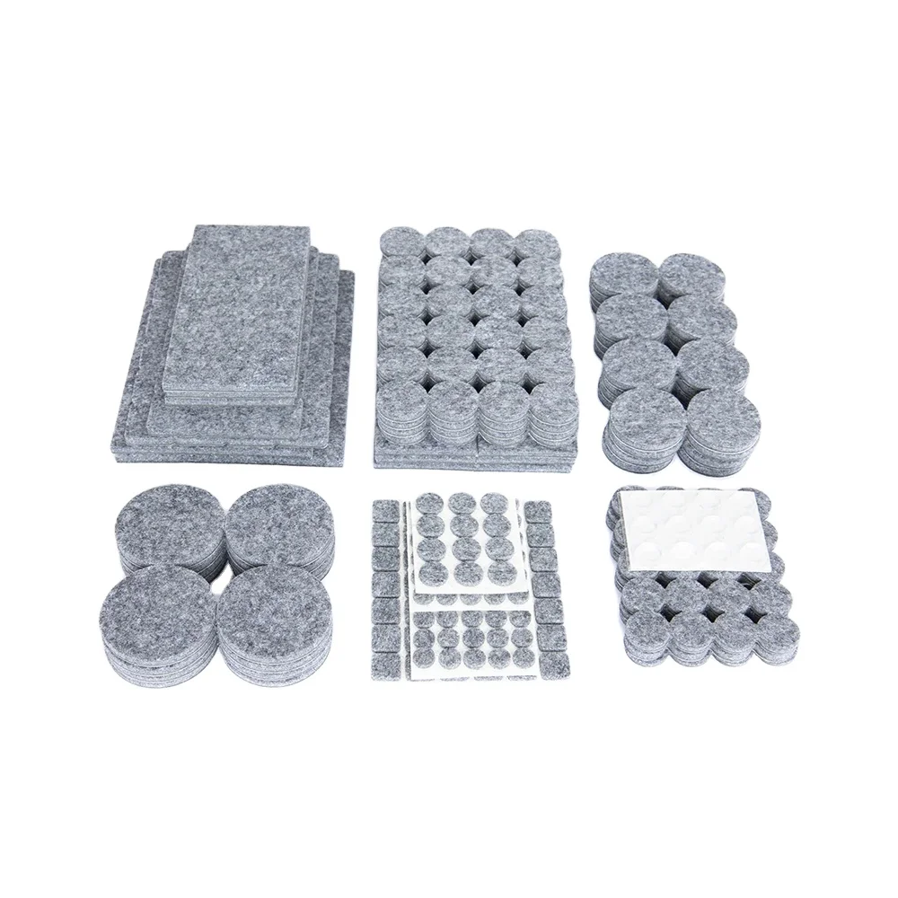 hot seller recycled anti skid square shape moving slider felt furniture legs table leg covers