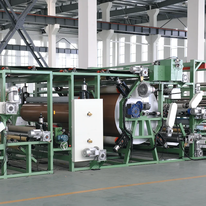 High Efficiency PU Oil Glue Base Laminating Machine for Sponge Fabric Textile Leather foam