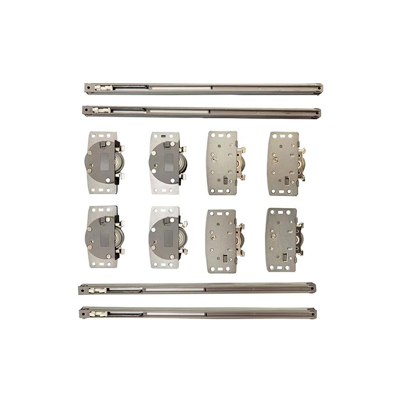 TMO4 wardrobe soft closing sliding door fittings wheels