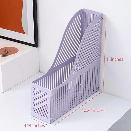 New Arrival Purple Student Office Set Desktop Storage Document Shelf Stapler Note Box Stationery Set For Student