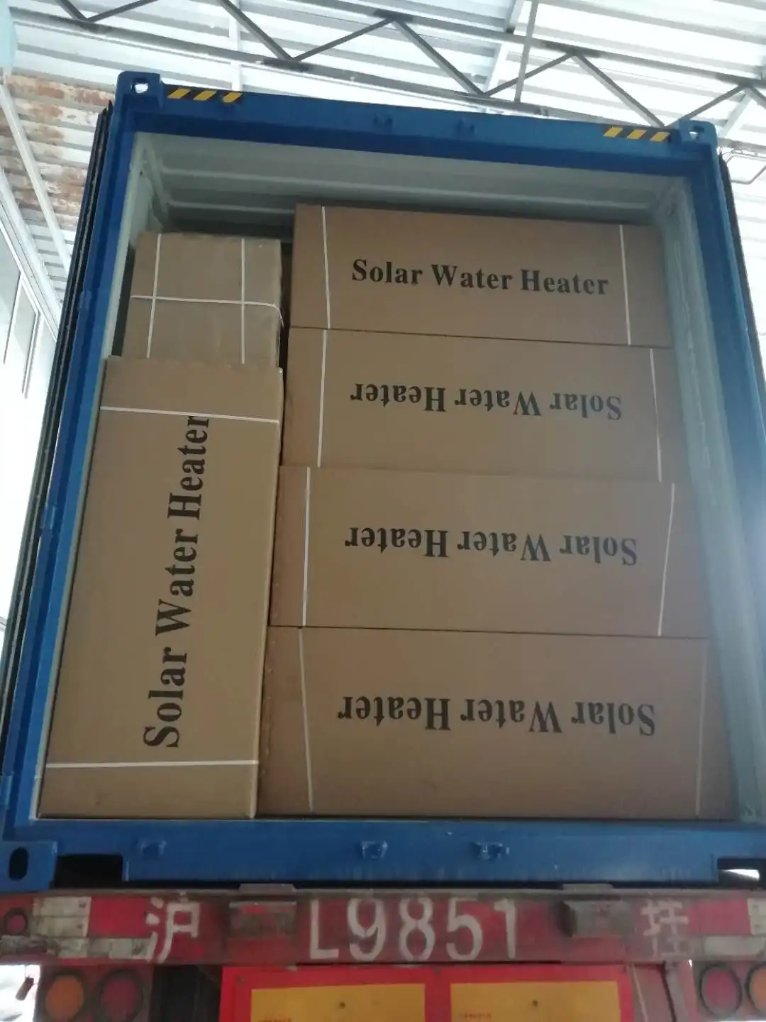 BTE 200L Solar Stainless Steel Enamel boiler Solar Water Heater For Household