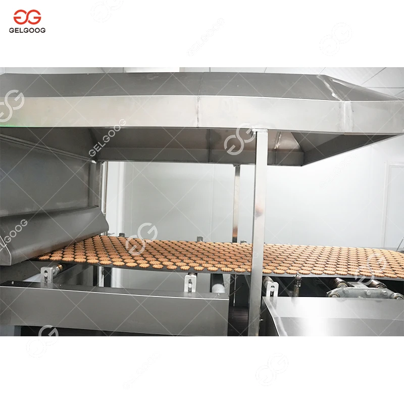 Industrial Supplier Cookie Biscuit Manufacture Bakery Equipment Fruit Jam Biscuits Production Line