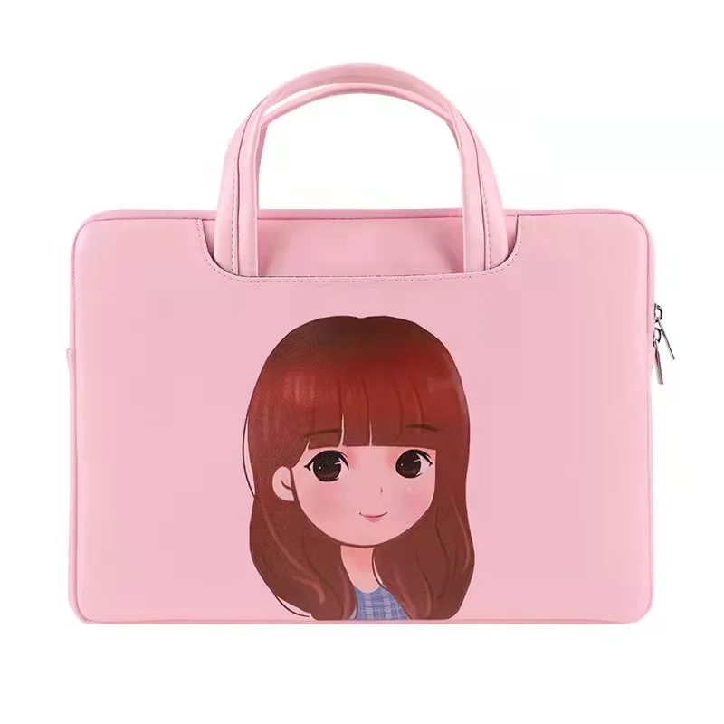 Wholesale Custom Logo women Laptop Bag laptop handbag Waterproof messenger tote