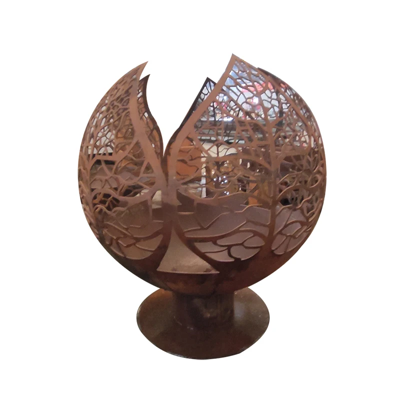 Сделано в Китае, превосходное качество, уличная чугунная тарелка для огня