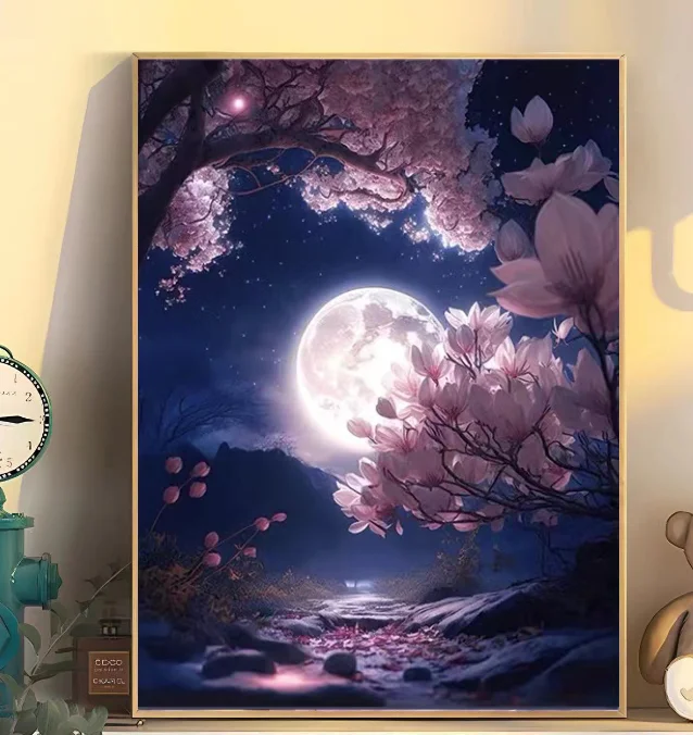 Картина маслом по номерам 40x50 см