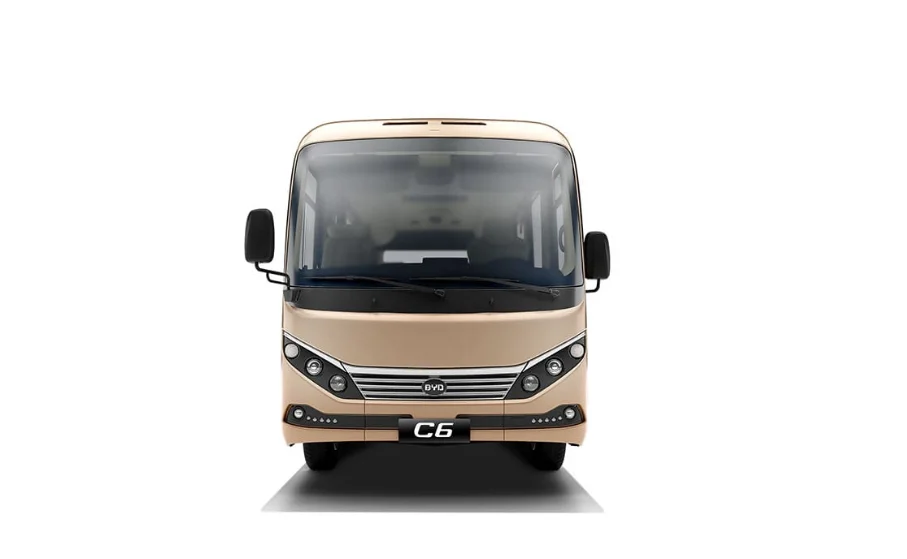 BYD C6 Bus solar electric car Left hand drive BYD C6 MPV high speed new cars battery electric vehicle smart electric bus
