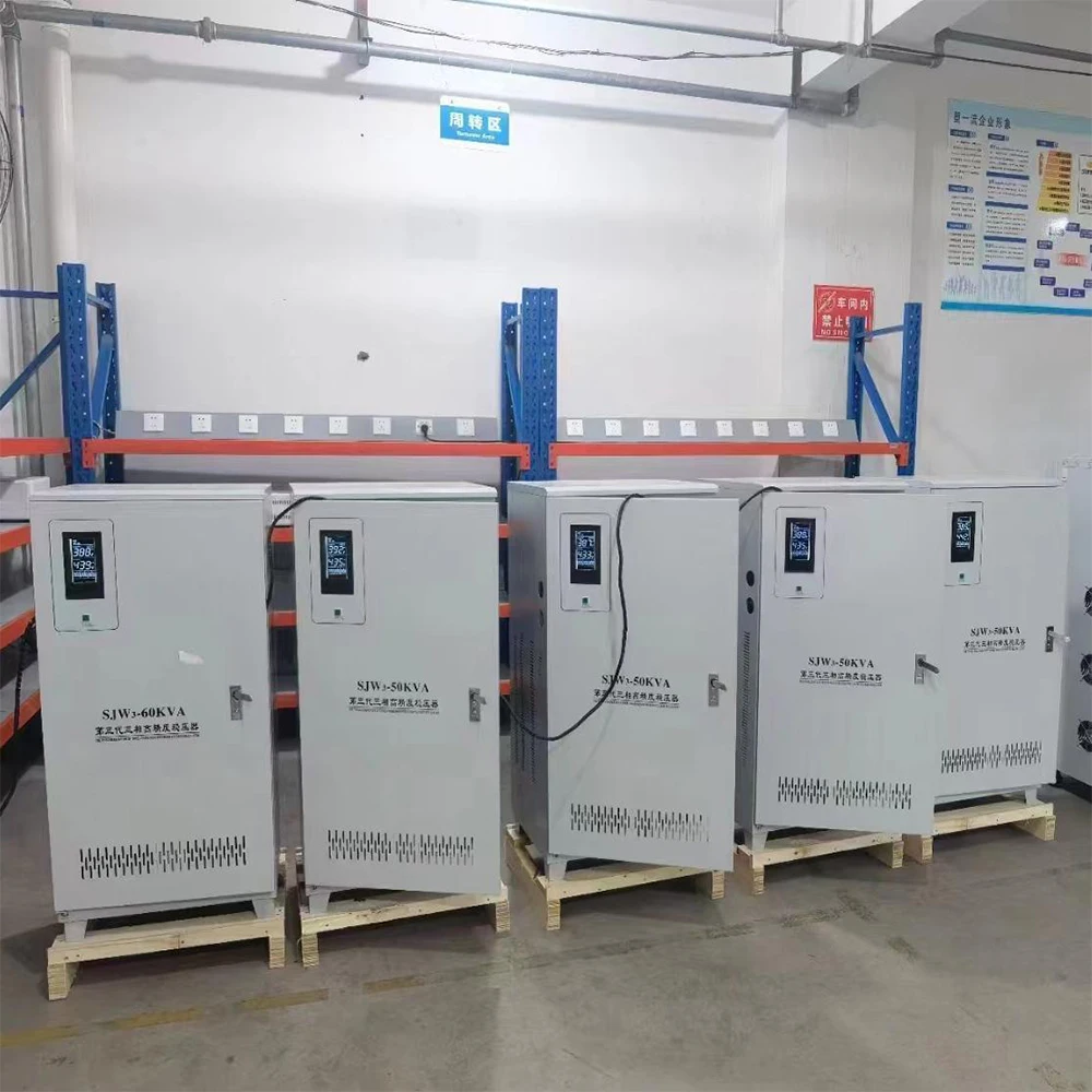 Поставка от производителя-25KVA автоматический выход 110v и 220v стабилизатор напряжения 3 фазный мотор