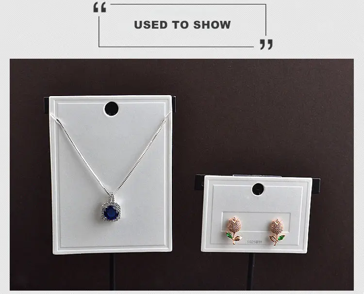 Оптовая продажа, картонная бумажная подарочная упаковка, висячий держатель с сумкой, серьгами и ожерельем, серьгами, карточками, ювелирные изделия с индивидуальным логотипом