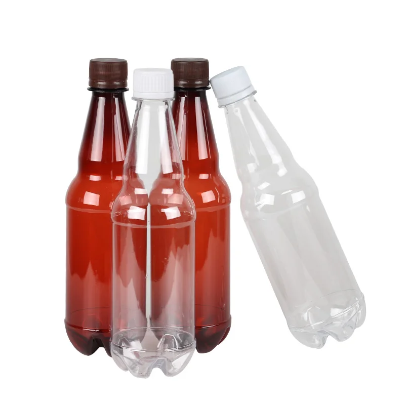 Beer, juice Coke soda empty bottle large capacity, Portable empty plastic beer bottle