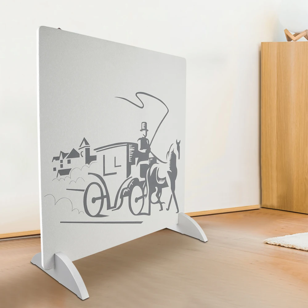 Flat Wall Mounted with Timer infrared panel heater