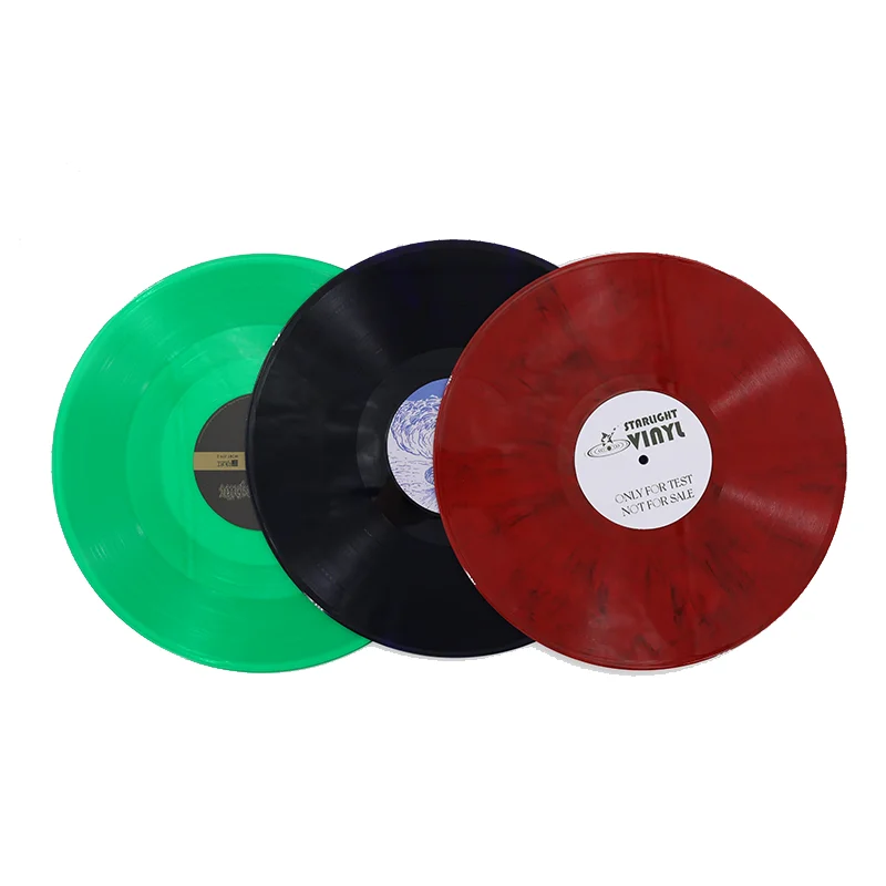 China Factory 7 10 12 Inch Blank Lp Disc Turntable Vinyl Records Pressing