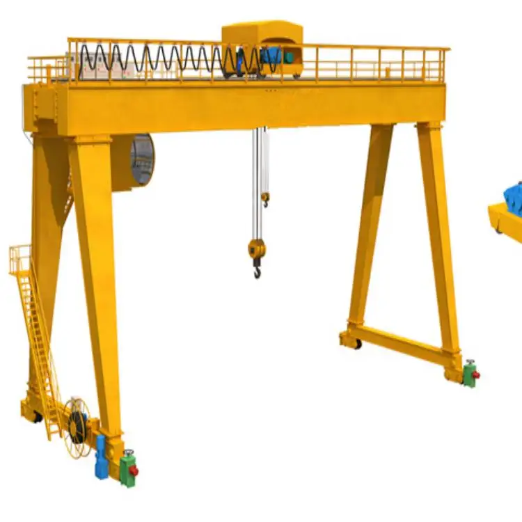 Factory price rail mounted Gantry crane heavy duty electric double double beam Gantry crane with CE
