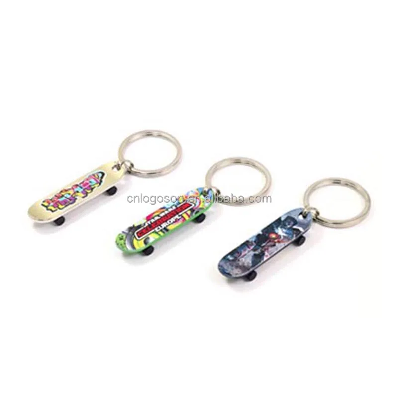Hot Selling Custom Shape  Movable Scooter Heart  Keychain