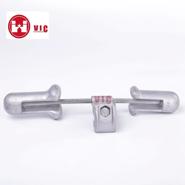 Supply transmission stockbridge vibration damper for overhead line fitting