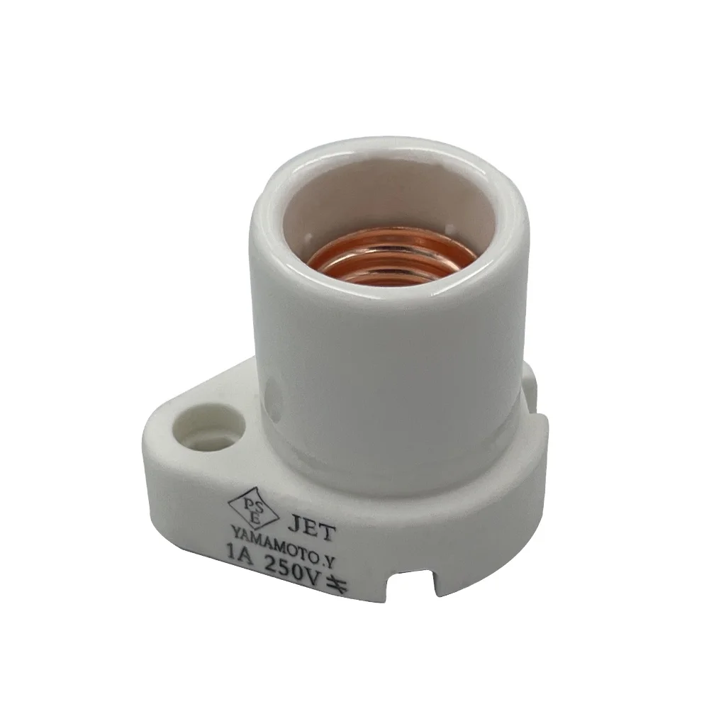 wholesale ceramic lamp holder E17 waterproof holder lamp vintage bulb sockets lamp base screw Style light accessories