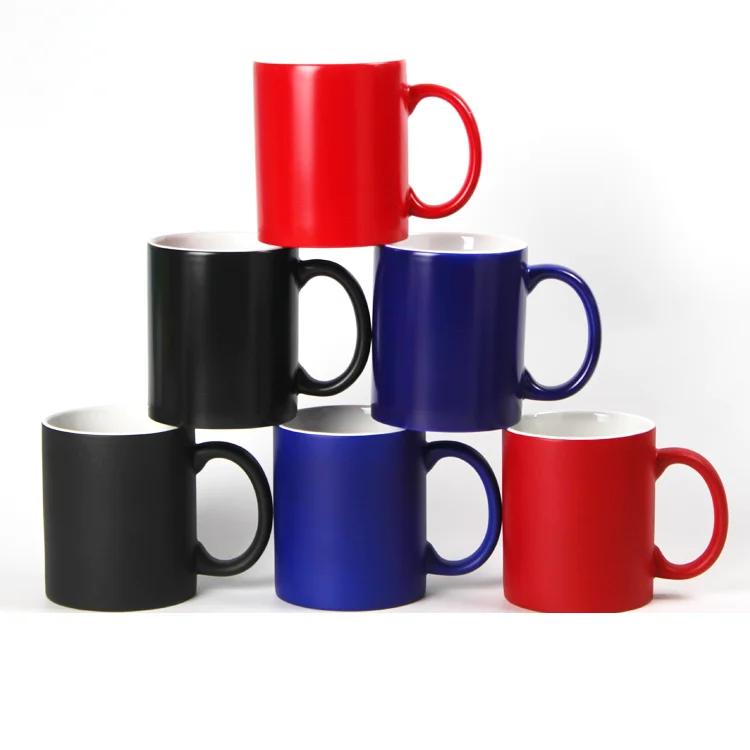 
ceramic cup coffee mug magic changing cups color changing for diy 