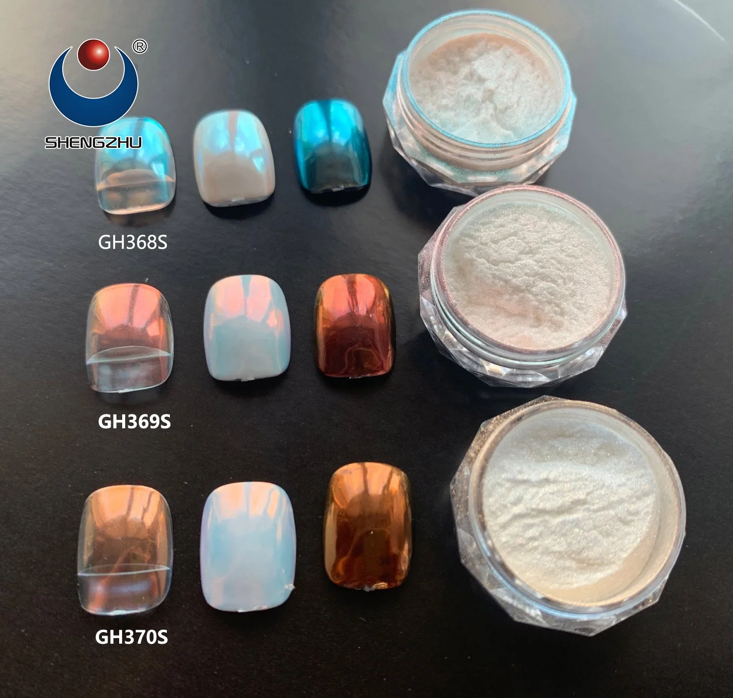 Chameleon powder cameleon pigment chrome mirror effect aurora mermaid pigment powder for nails