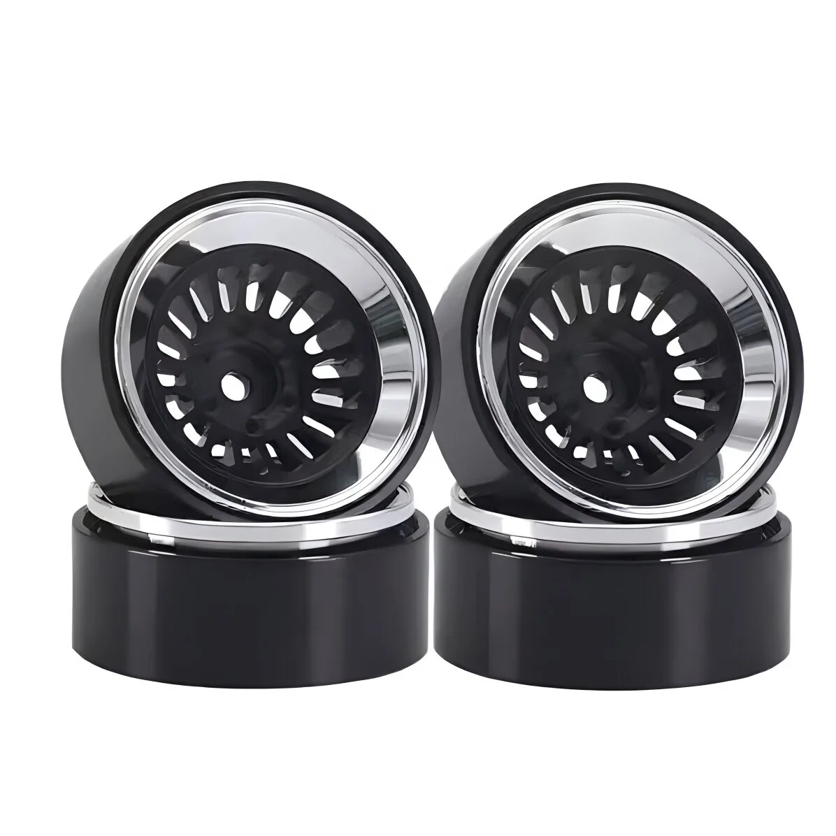 1.3 inch CNC aluminum wheel hub suitable for TRX4M SCX24 1/24 1/18 RC Car