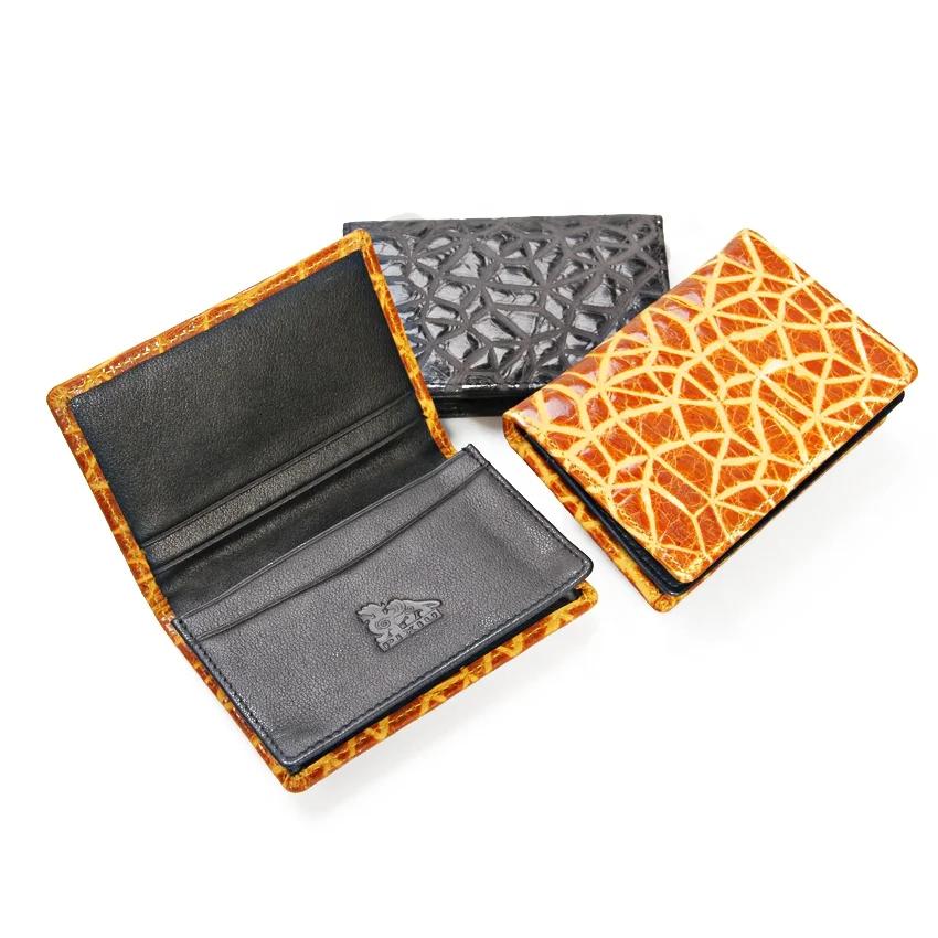 
High Quality Genuine Leather Business Card Holder ID Cover 