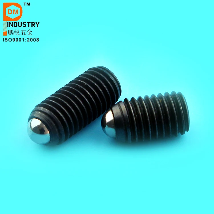 GN614 Machinery Engine Parts Ball Point Set Screws Hex Socket Ball Spring Plungers