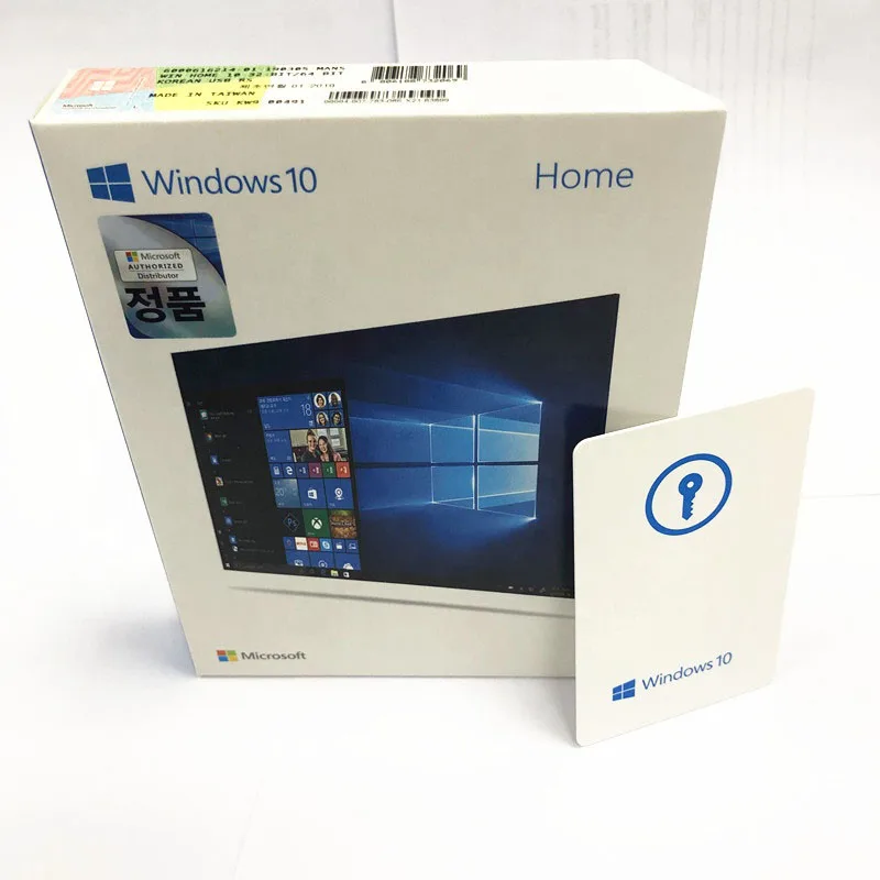  Абсолютно используемый Windows 10 Home Microsoft Win10 Розничная коробка 64 бит 3 0 USB флэш-накопитель Win Pro ключ