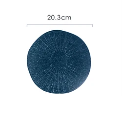 Factory Direct Nordic Hotel Multiple Colour  Restaurant Porcelain Dish Ceramic Dinner Plates Plates Ceramic Plate Sets