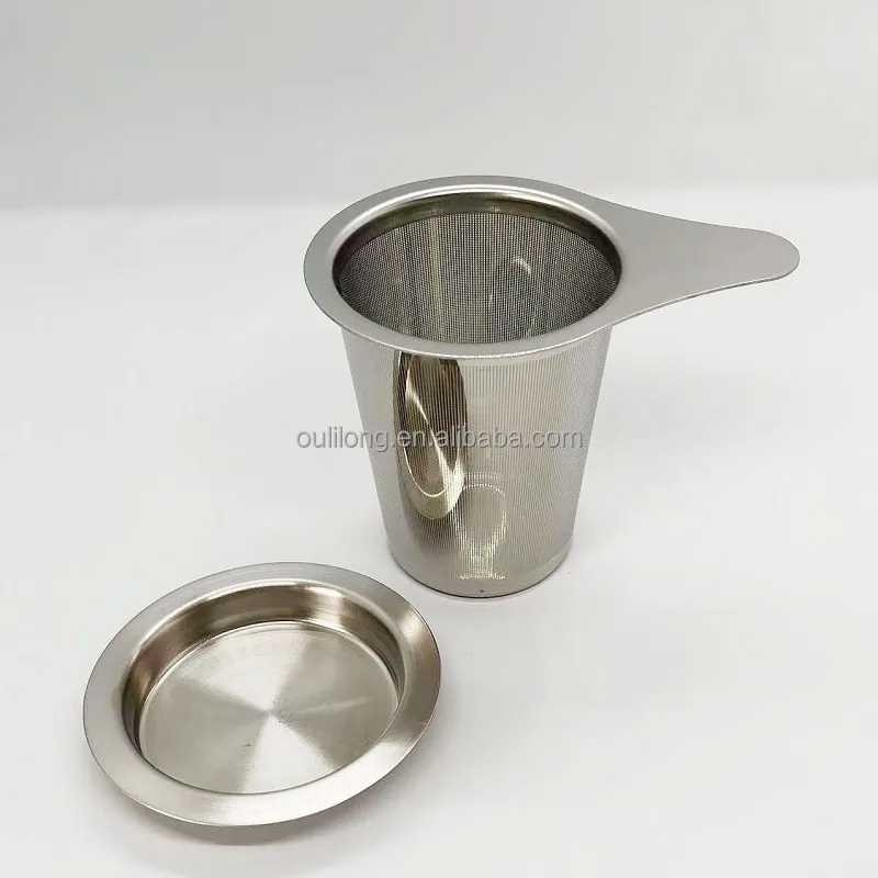 Extra Fine Tea Steeper Stainless Steel Mesh Tea Infuser Strainer for Loose Leaf