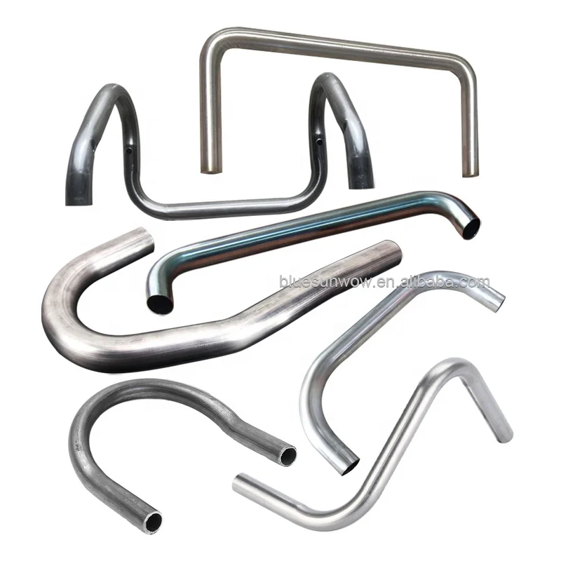 Oem Tube Bending Service Provider Aluminum Tube Bending Service Stainless Steels Pipe Mandrel Bending Handle Bent