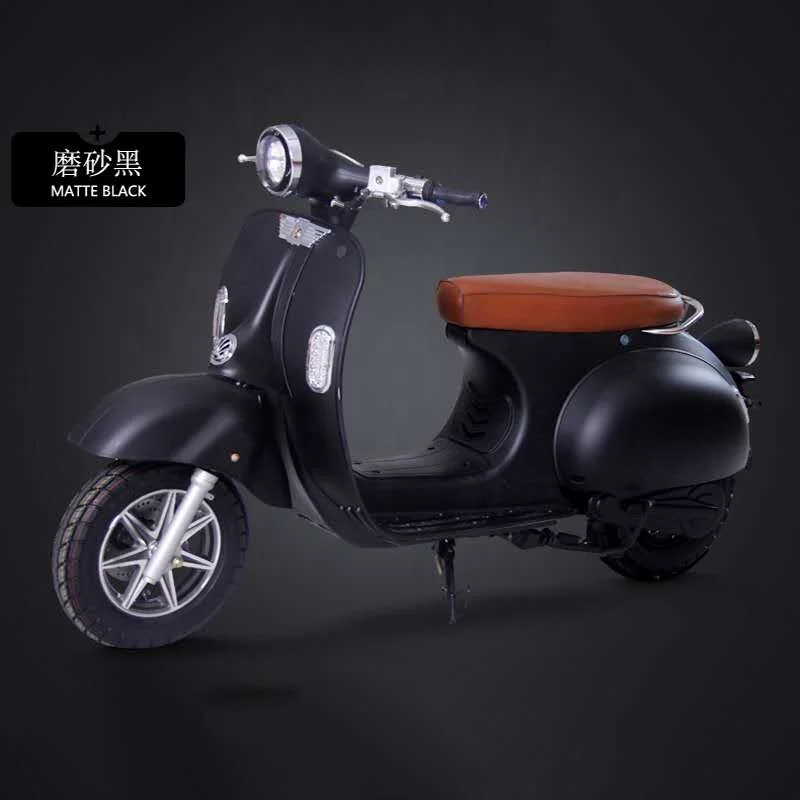 China  Cheap Vespa fat-tire scooter-electric 2 wheel 1200W     adult electro scooter