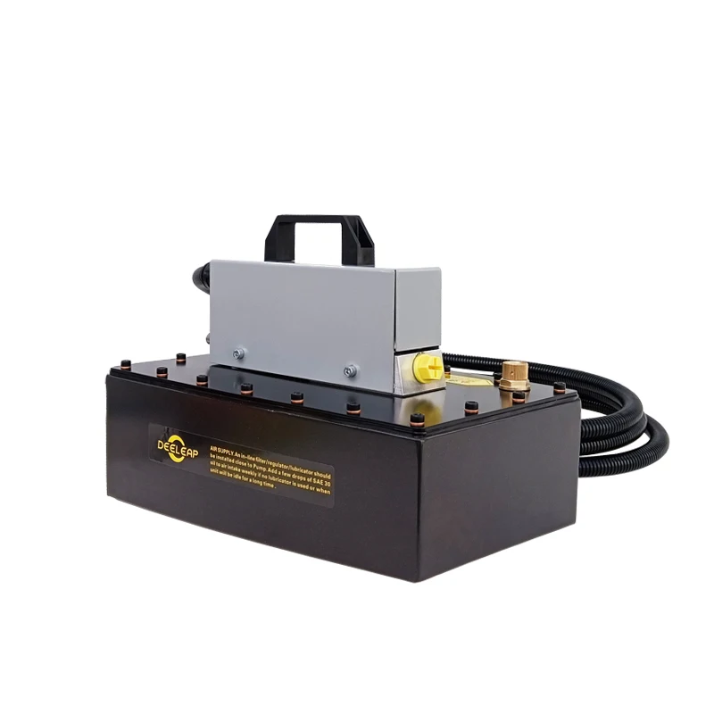 Real Factory PAS13R Air Hydraulic Pump with Wired Remote Control Pressure Test Pump for Hydraulic tools portable hydraulic pump